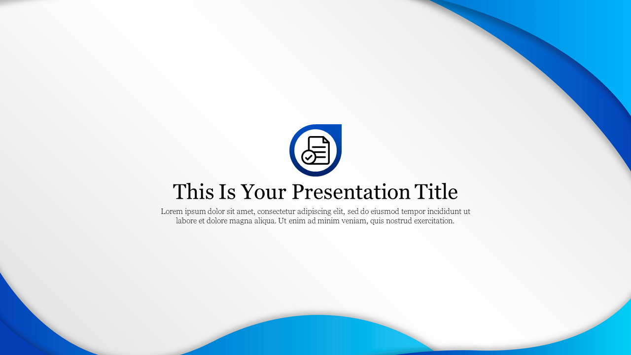 Beautiful Good Presentation Backgrounds Template Slide